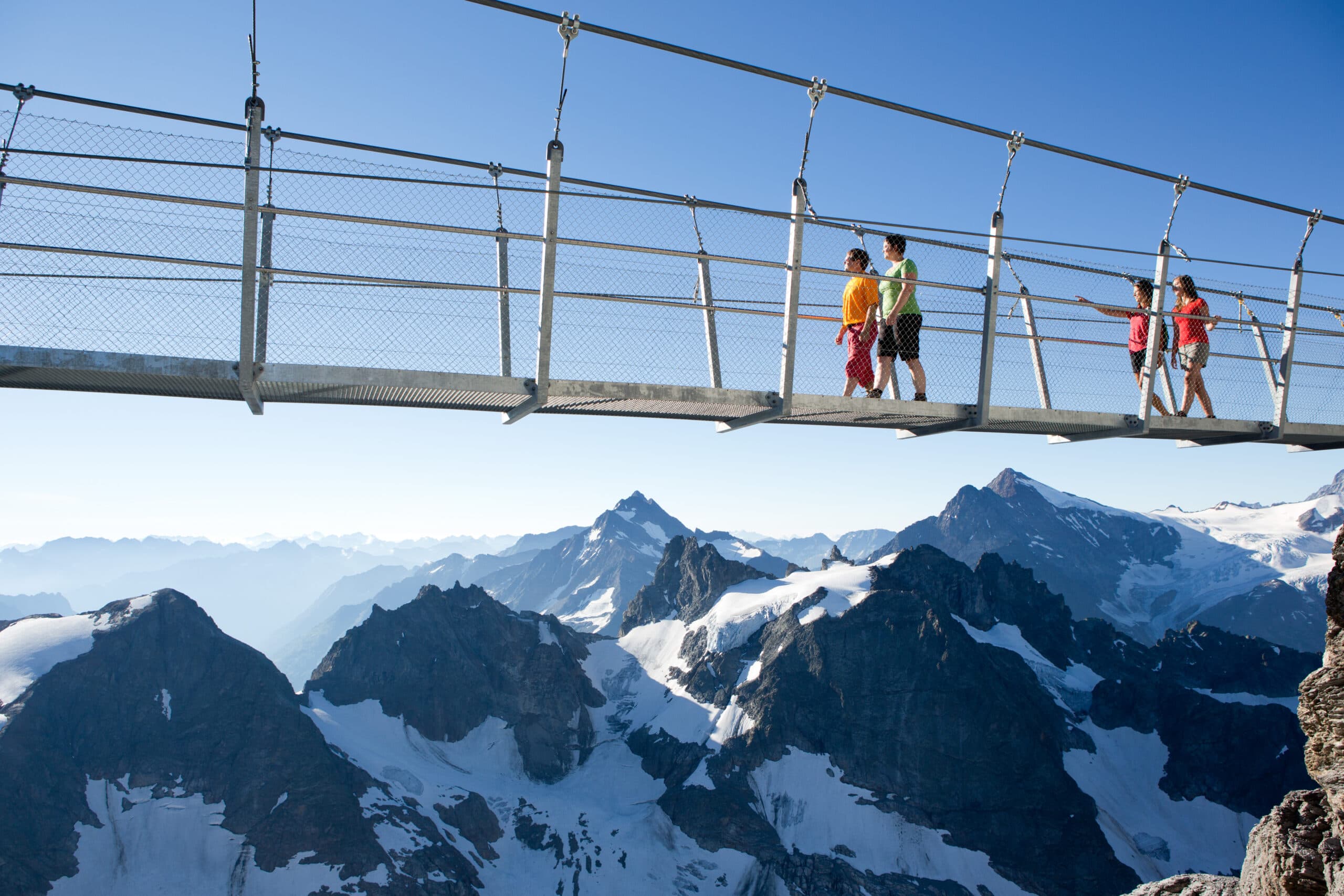 Funivia rotante in salita verso il Monte Titlis