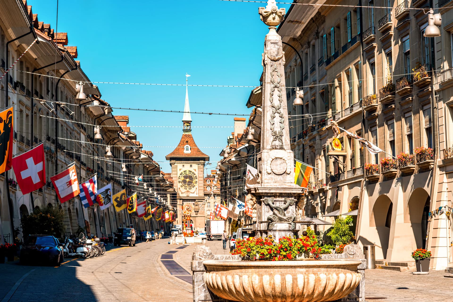 Zytglogge medieval clock tower in Bern